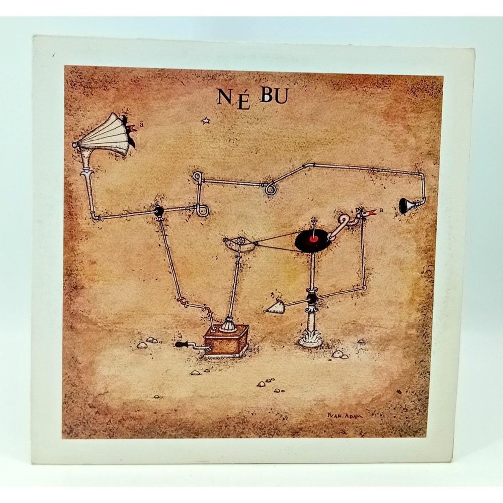 Nébu – Self-Titled‎ LP (1978) Cadence Records Canada Québec Free Jazz VG+